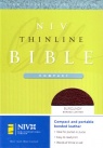 NIV Thinline Compact - Black Bonded Leather